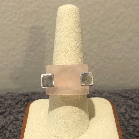 Sundance Jewelry - 💍 [Sundance] Southwestern Rose Quartz Ring, Size 7 1/2, EUC